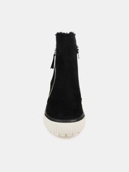 Journee Collection Women's Tru Comfort Foam Jezzy Wedge Bootie