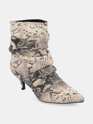 Journee Collection Women's Tru Comfort Foam Jo Bootie - Snake