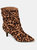 Journee Collection Women's Tru Comfort Foam Jo Bootie - Leopard