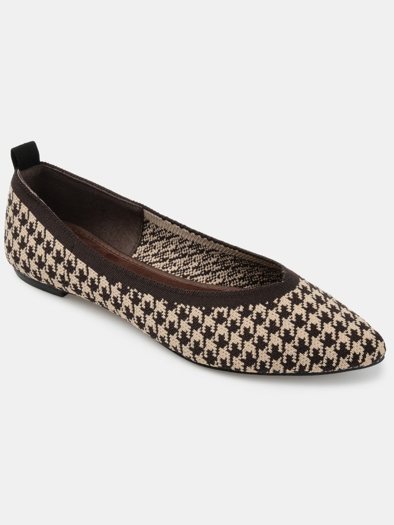 Journee Collection Women's Tru Comfort Foam Karise Flat - Brown