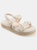 Journee Collection Women's Tru Comfort Foam Knowles Sandal - Off White