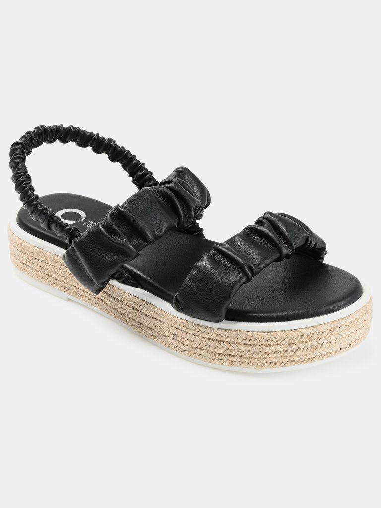 Journee Collection Women's Tru Comfort Foam Knowles Sandal - Black