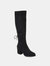 Journee Collection Women's Tru Comfort Foam Leeda Boot  - Black