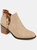 Journee Collection Women's Tru Comfort Foam Lennie Bootie - Taupe