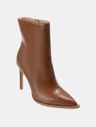 Journee Collection Women's Tru Comfort Foam Limma Bootie - Cognac