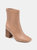 Journee Collection Women's Tru Comfort Foam Maize Bootie - Nude