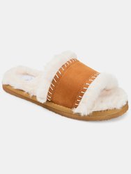 Journee Collection Women's Tru Comfort Foam Mardie Slipper - Brown