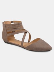 Journee Collection Women's Tru Comfort Foam Marlee Flat - Taupe