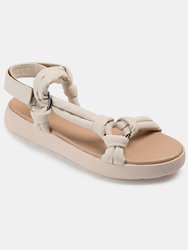 Journee Collection Women's Tru Comfort Foam Marri Sandal - Off White