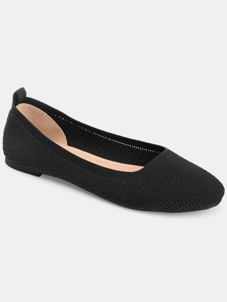 Journee Collection Women's Tru Comfort Foam Maryann Flat - Black