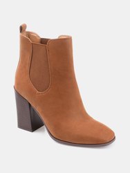 Journee Collection Women's Tru Comfort Foam Maxxie Bootie - Brown