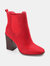 Journee Collection Women's Tru Comfort Foam Maxxie Bootie - Red