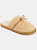 Journee Collection Women's Tru Comfort Foam Melodie Slipper - Beige