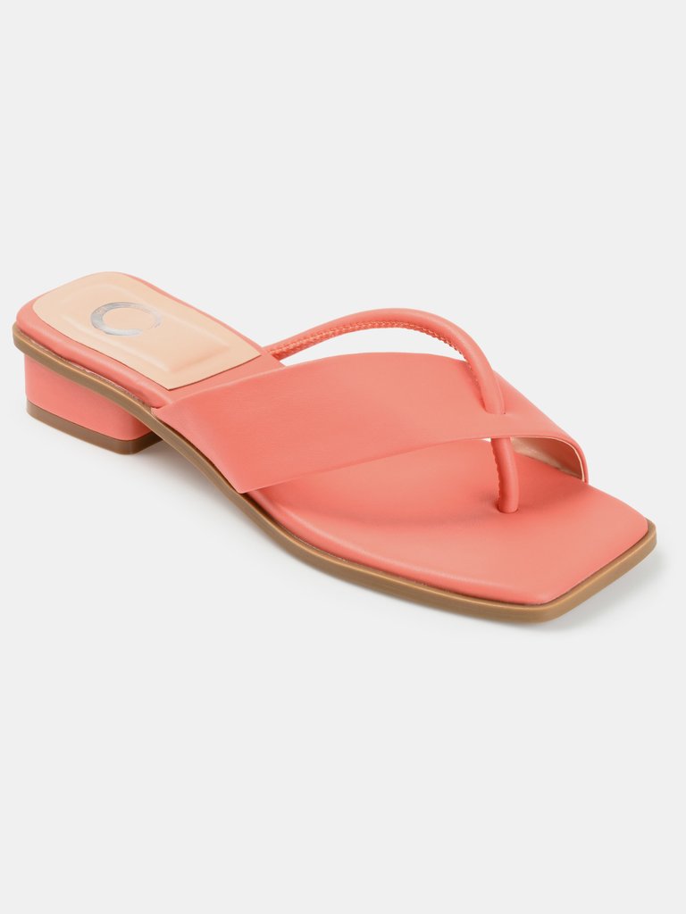 Journee Collection Women's Tru Comfort Foam Mina Sandal - Coral