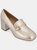 Journee Collection Women's Tru Comfort Foam Nysaa Pumps Heels - Gold