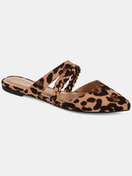 Journee Collection Women's Tru Comfort Foam Olivea Mule - Leopard