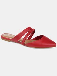 Journee Collection Women's Tru Comfort Foam Olivea Mule - Red