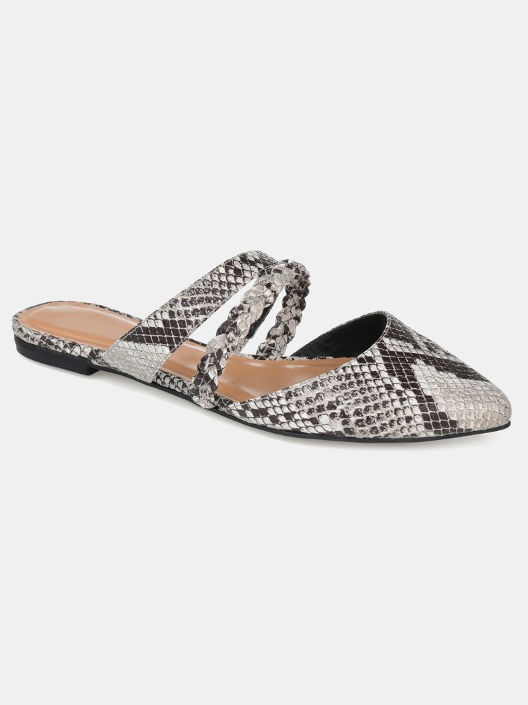 Journee Collection Women's Tru Comfort Foam Olivea Mule - Snake