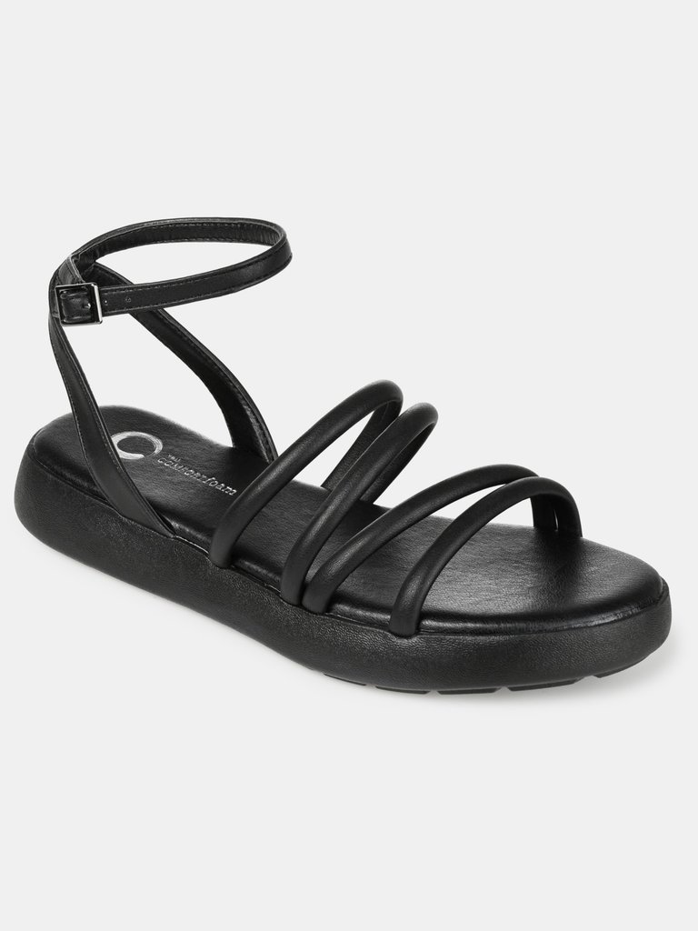 Journee Collection Women's Tru Comfort Foam Palomma Sandal  - Black