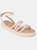 Journee Collection Women's Tru Comfort Foam Palomma Sandal  - Lilac