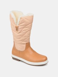 Journee Collection Women's Tru Comfort Foam Pippah Boot - Tan