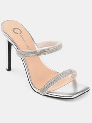 Journee Collection Women's Tru Comfort Foam Reena Pump - Silver