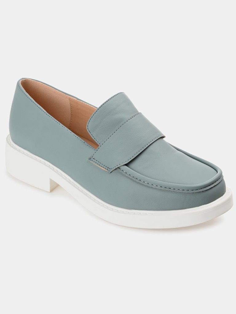 Journee Collection Women's Tru Comfort Foam Saydee Flat - Blue