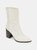 Journee Collection Women's Tru Comfort Foam Sharlie Bootie - Off White