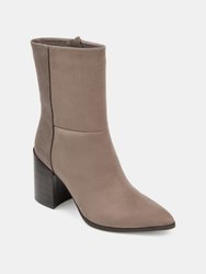 Journee Collection Women's Tru Comfort Foam Sharlie Bootie - Taupe