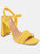 Journee Collection Women's Tru Comfort Foam Skiler Pump - Yellow