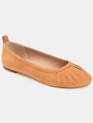 Journee Collection Women's Tru Comfort Foam Tannya Flat - Tan