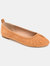 Journee Collection Women's Tru Comfort Foam Tannya Flat - Tan