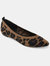 Journee Collection Women's Tru Comfort Foam Tayleen Flat - Leopard