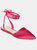 Journee Collection Women's Tru Comfort Foam Theia Flat  - Pink