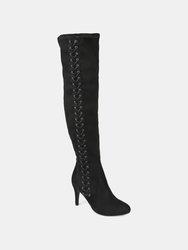 Journee Collection Women's Tru Comfort Foam Wide Calf Abie Boot - Black