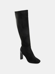 Journee Collection Women's Tru Comfort Foam Wide Calf Elisabeth Boot - Black