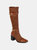Journee Collection Women's Tru Comfort Foam Wide Calf Gaibree Boot - Brown