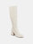 Journee Collection Women's Tru Comfort Foam Wide Calf Landree Boot - Bone