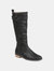 Journee Collection Women's Tru Comfort Foam Wide Calf Lelanni Boot  - Black