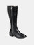 Journee Collection Women's Tru Comfort Foam Wide Calf Morgaan Boot - Black