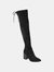 Journee Collection Women's Tru Comfort Foam Wide Calf Paras Boot - Black