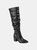 Journee Collection Women's Tru Comfort Foam Wide Calf Pia Boot - Black
