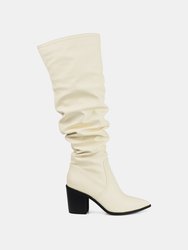 Journee Collection Women's Tru Comfort Foam Wide Calf Pia Boot