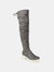 Journee Collection Women's Tru Comfort Foam Wide Calf Salisa Boot - Grey