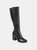 Journee Collection Women's Tru Comfort Foam Wide Calf Tavia Boot - Black
