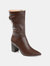 Journee Collection Women's Tru Comfort Foam Wide Calf Wilo Boot - Brown