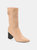 Journee Collection Women's Tru Comfort Foam Wide Calf Wilo Boot - Tan