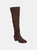 Journee Collection Women's Tru Comfort Foam Wide Calf Zivia Boot - Brown