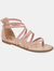 Journee Collection Women's Tru Comfort Foam Wide Width Zailie Sandal - Pink