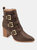 Journee Collection Women's Tru Comfort Foam Winsley Bootie - Brown